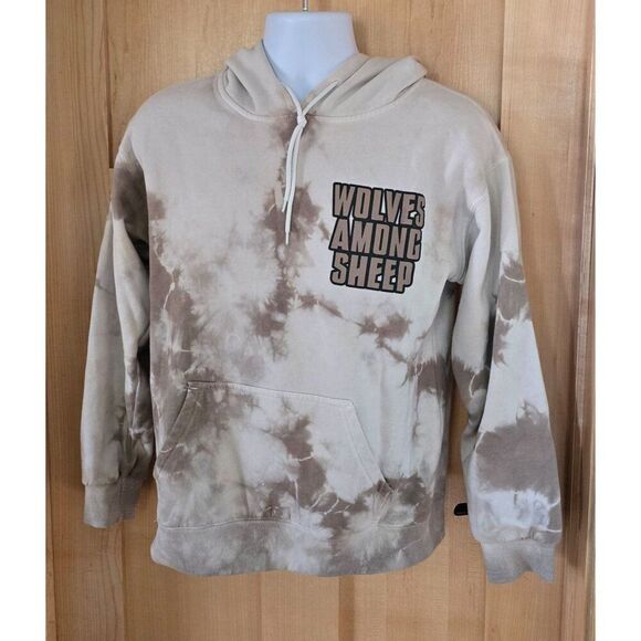 Wolves Among Sheep Tie-Dye Hoodie Medium Assholes Live Forever dad clothes - Picture 1 of 5